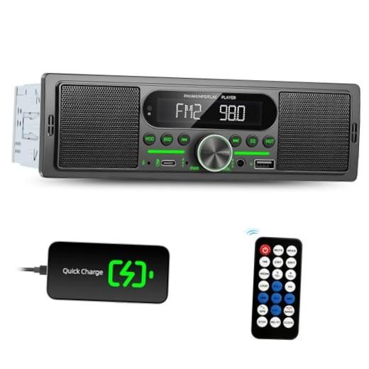 Single Din Car Stereo Radio Bluetooth Multimedia Car Audio Receivers with