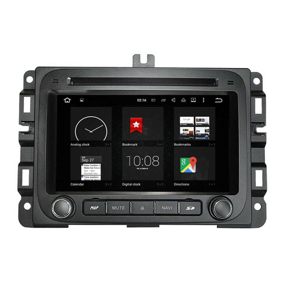 Android Unit For Jeep Dodge RAM 1500 2014-2017 4+64GB Car GPS Navi Stereo Radio