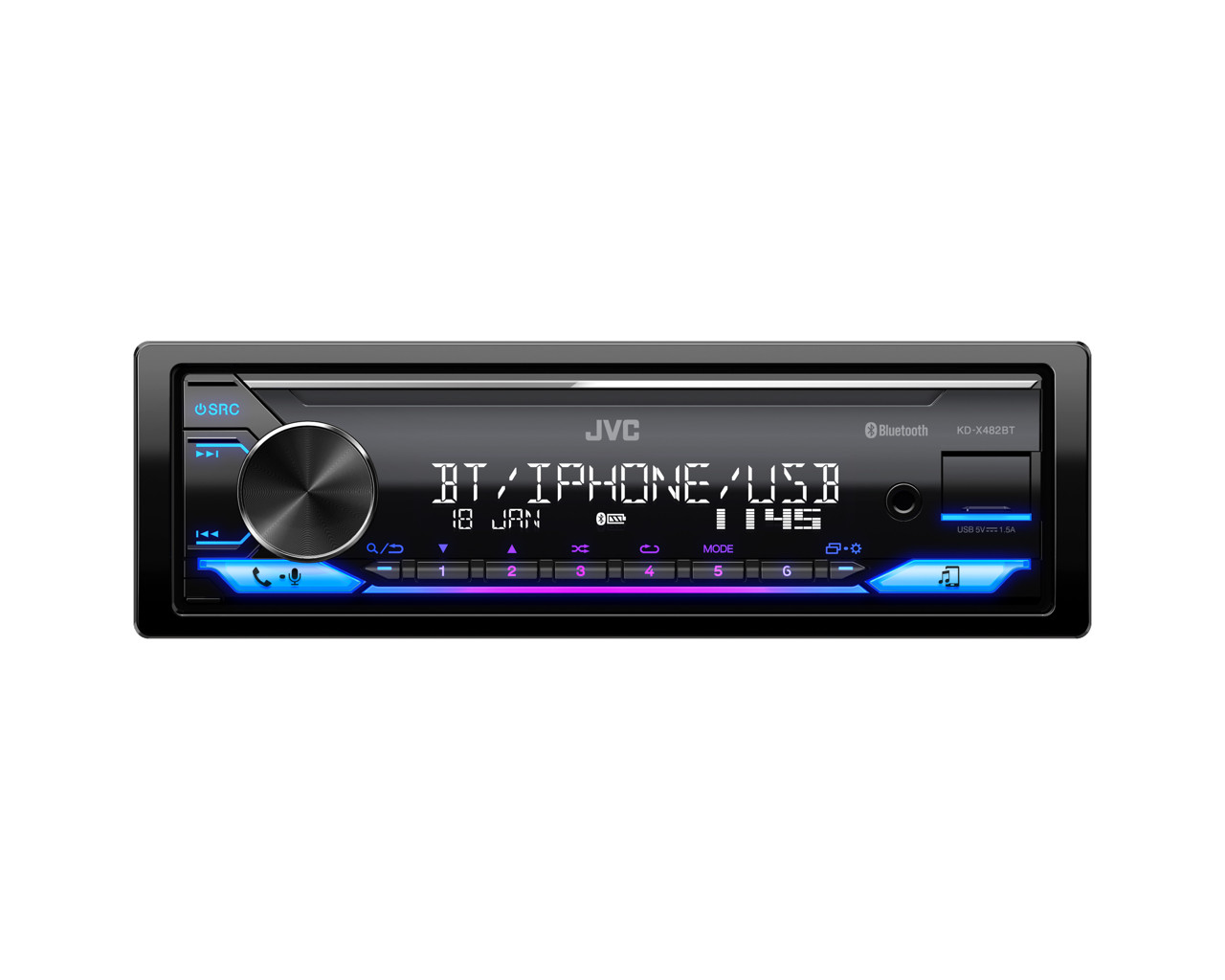 Pioneer Apple CarPlay Bluetooth 7″ Touchscreen In-Dash Digital Media Receiver