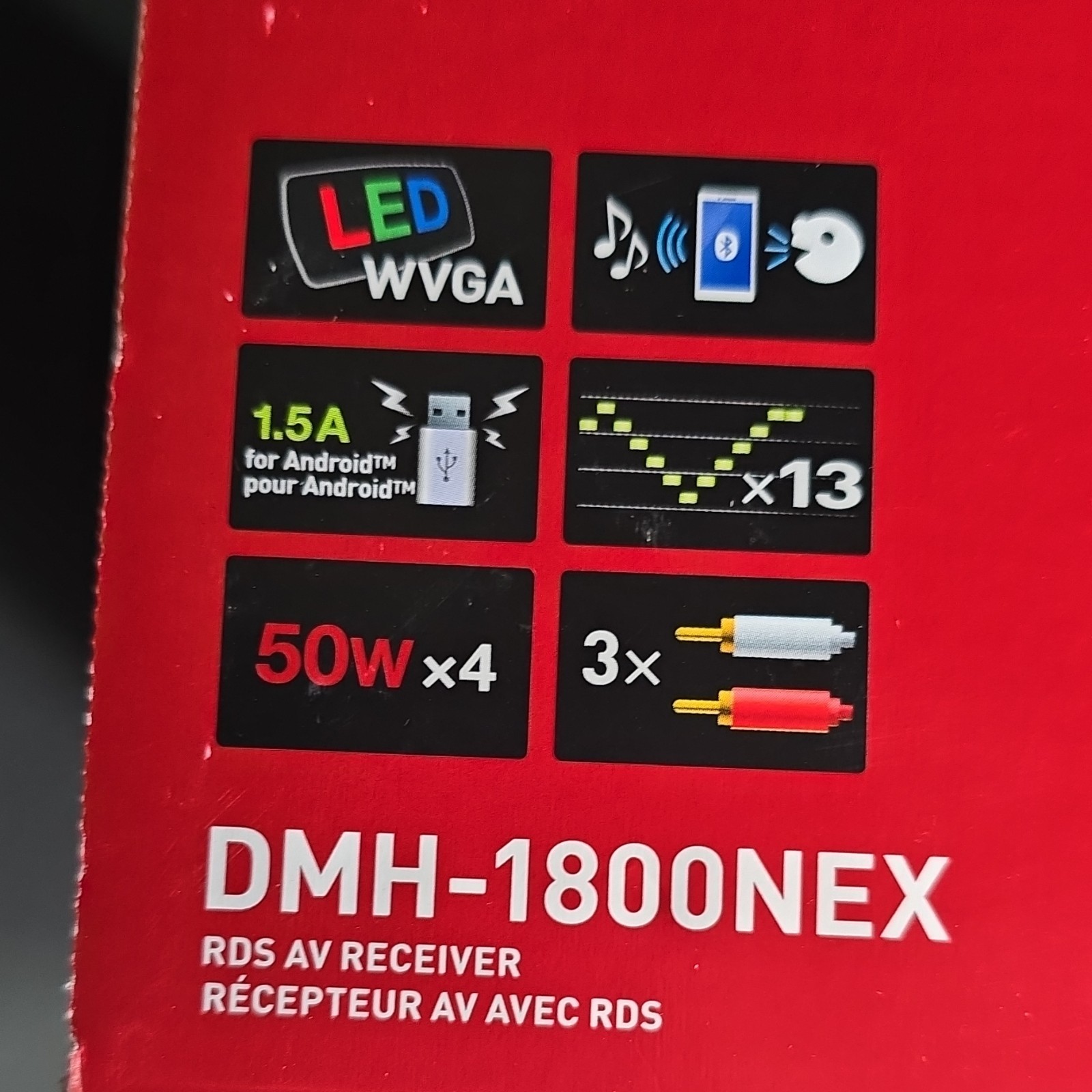 Radio Stereo Pioneer Bluetooth Audio DMN-1800NEX RDS AV RECEIVER
