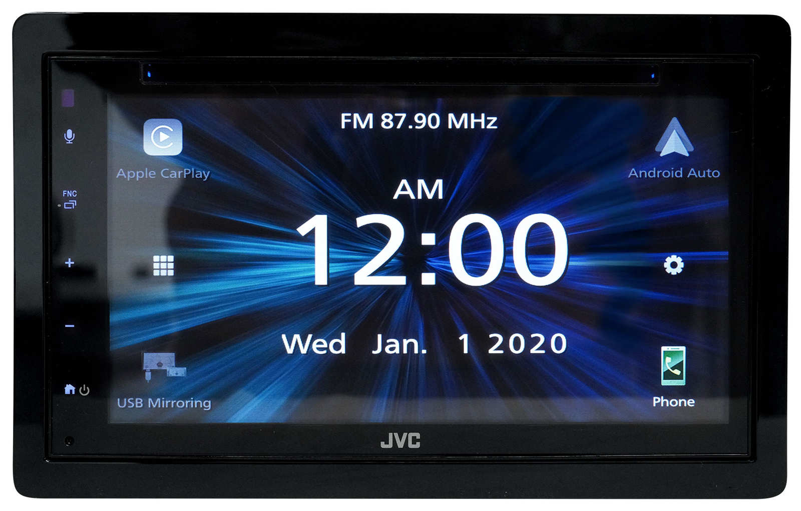 JVC KW-V660BT 6.8″ Car Monitor CD/DVD Receiver w/Apple Carplay/Bluetooth/Android