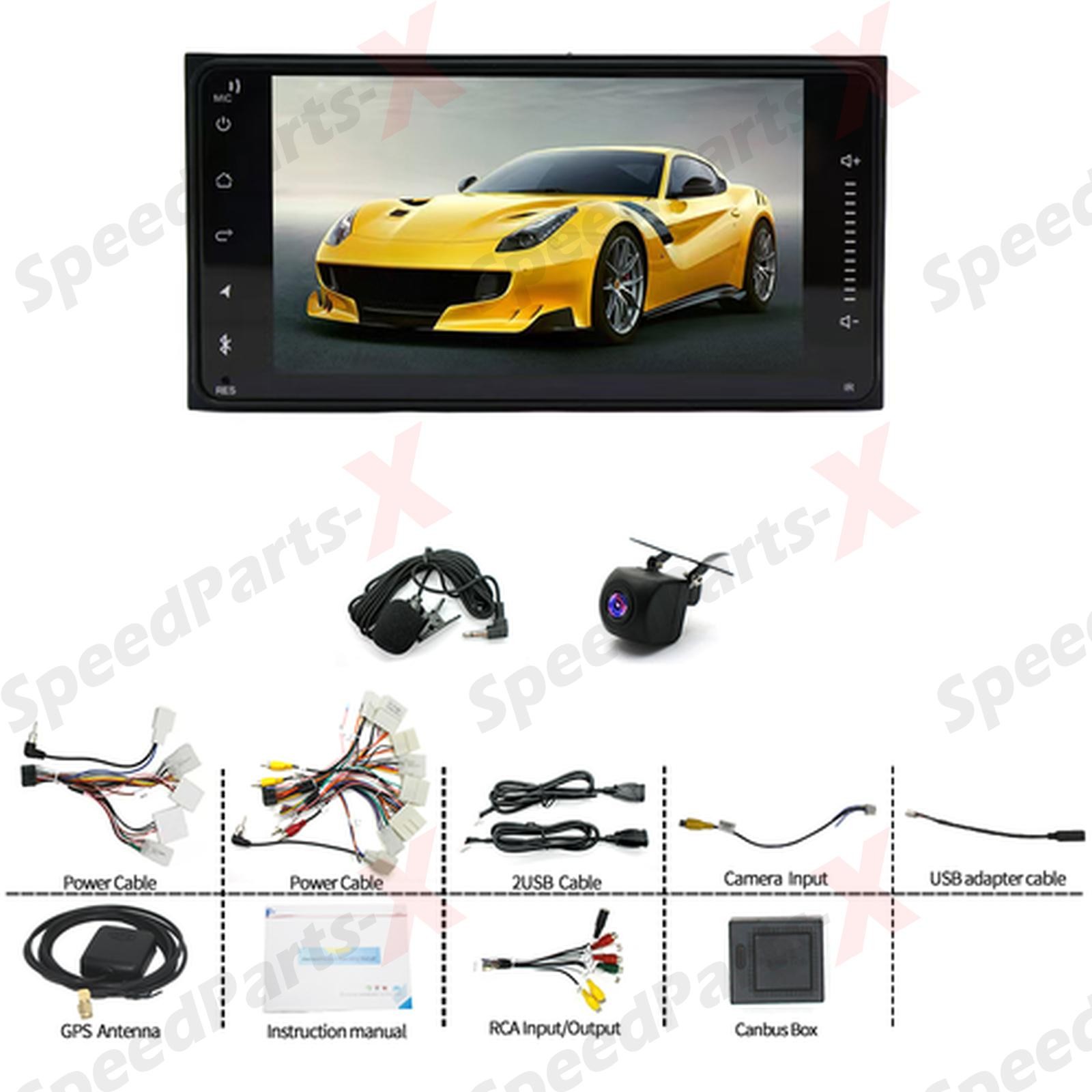 7″ For Toyota Sequoia 2003-2007 Android 13 CarPlay Car Stereo Radio GPS With JBL