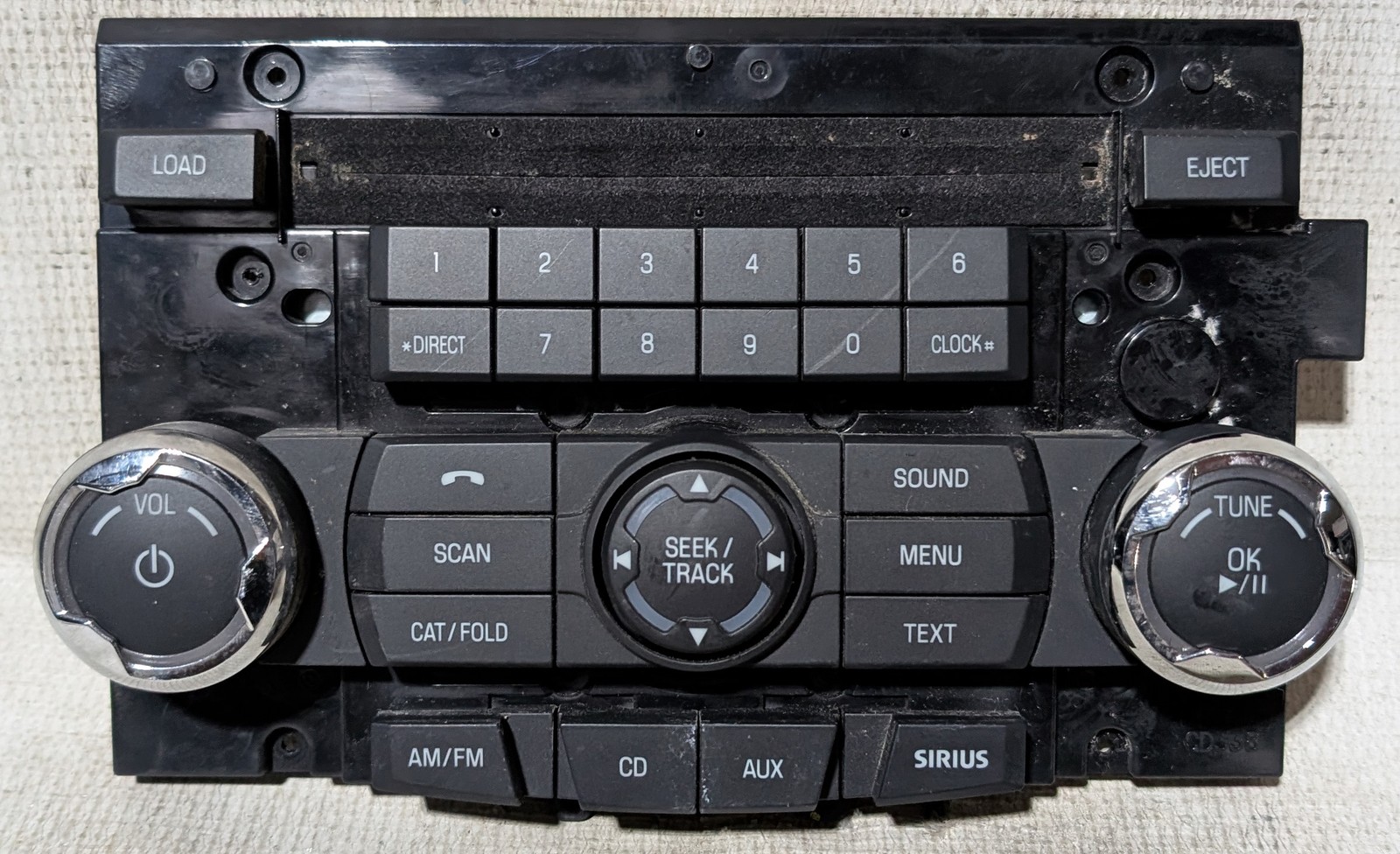 Ford Fusion 2010 2011 Factory Control Button Trim for Factory Radio 9E5T18A802AE