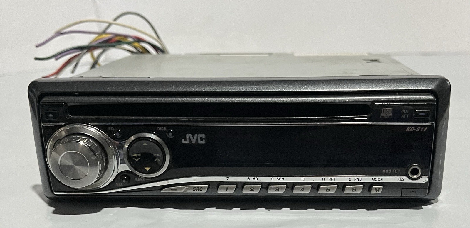 JVC CD Receiver KD-S14 Untested
