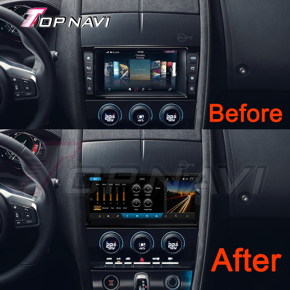 for Jaguar F-TYPE 2013-2018 Car GPS Navi Audio Stereo Radio WIFI 10.25Inch 64G