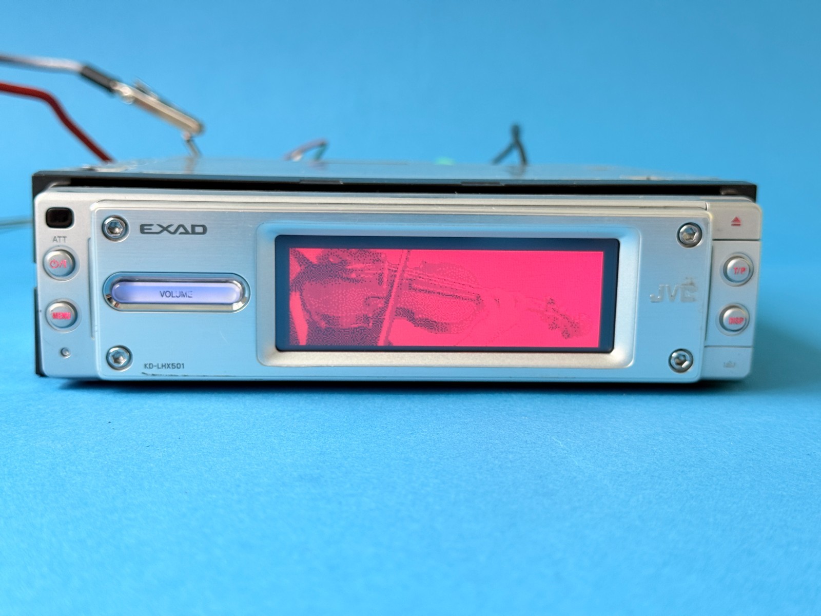 JVC KD-LHX501 Touchscreen Car Stereo CD MP3 Wma Receiver 1DIN Vintage Head Unit