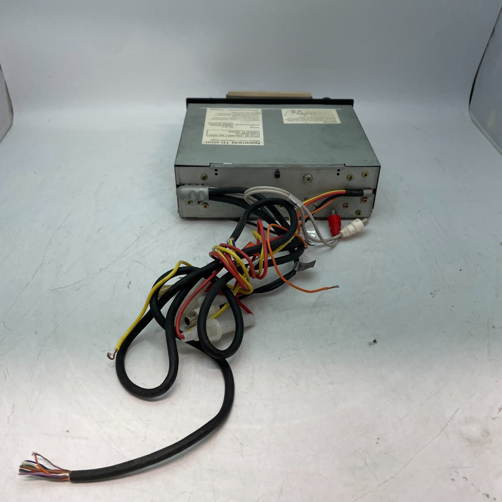 Nakamichi Model TD-1200 Car Audio Mobile Tuner/Cassette Deck TESTED FOR PARTS