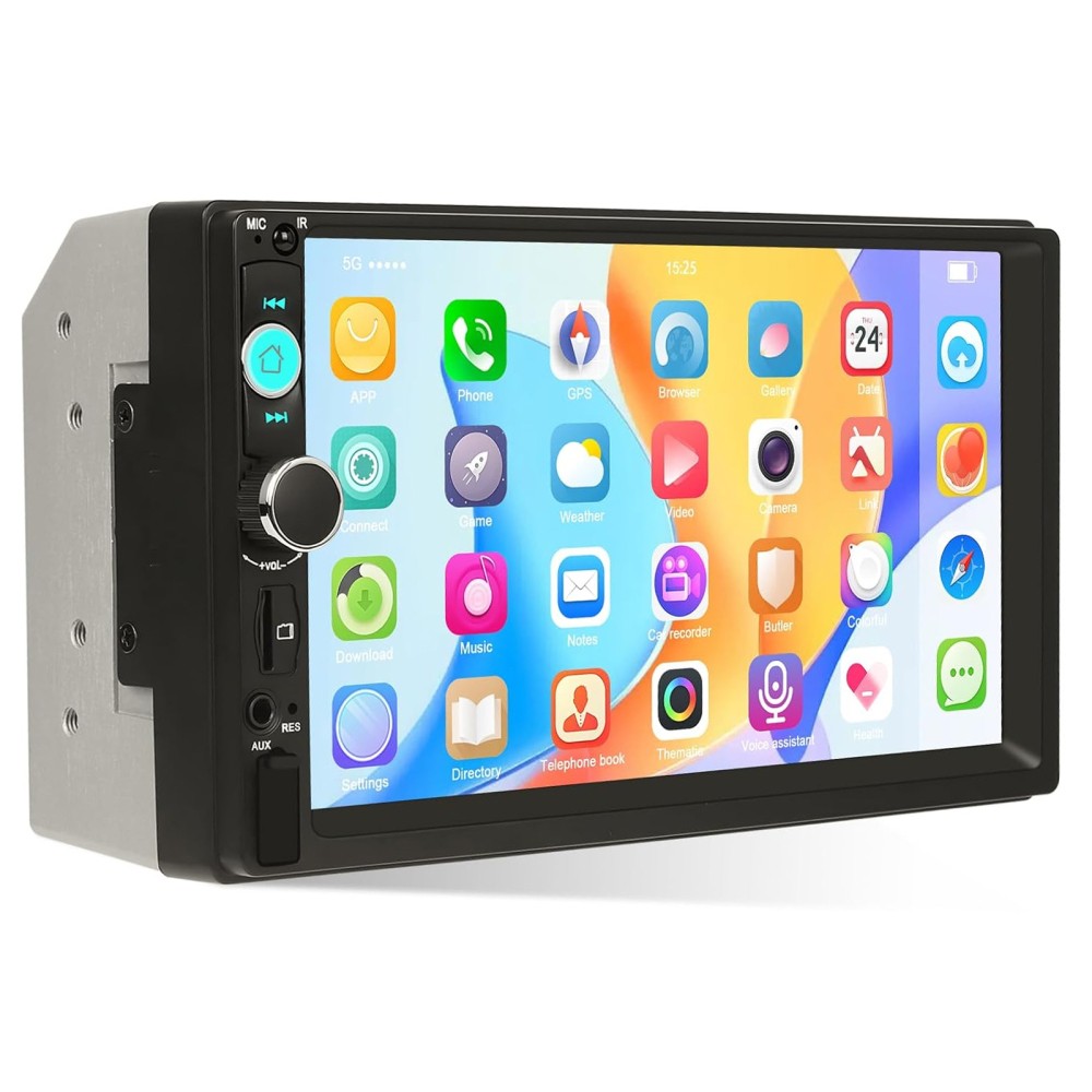 7″ Double 2 DIN Car MP5 Player Bluetooth Touch Screen Stereo Radio Mirror Link