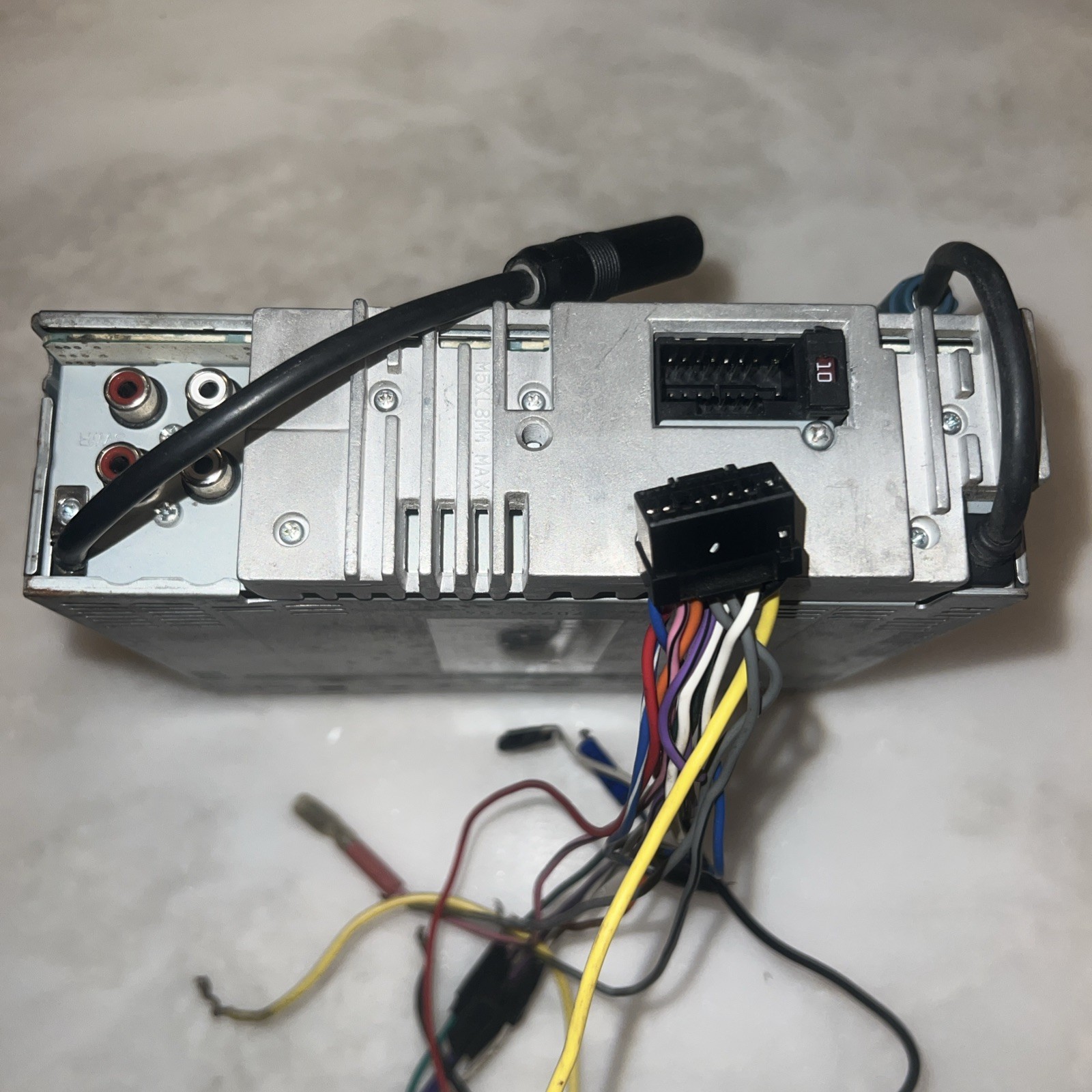 Alpine Car Stereo In Dash Head Unit CDE-9873 Old School Working CD Player!