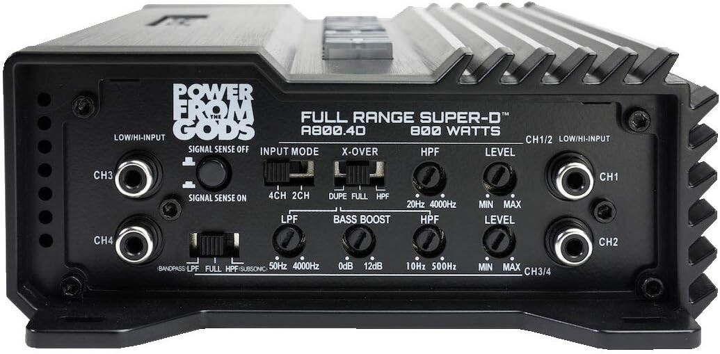 Hifonics A2000.1D ALPHA 2000 Watts RMS Mono Car Audio Amplifier + EPICENTER