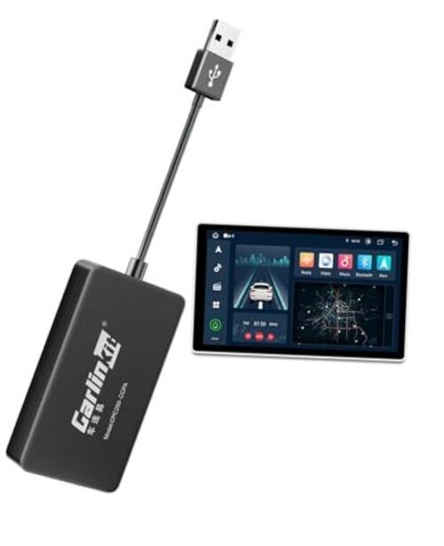 Wireless CarPlay & Wireless Android Auto,Built-in APK App,for Car with