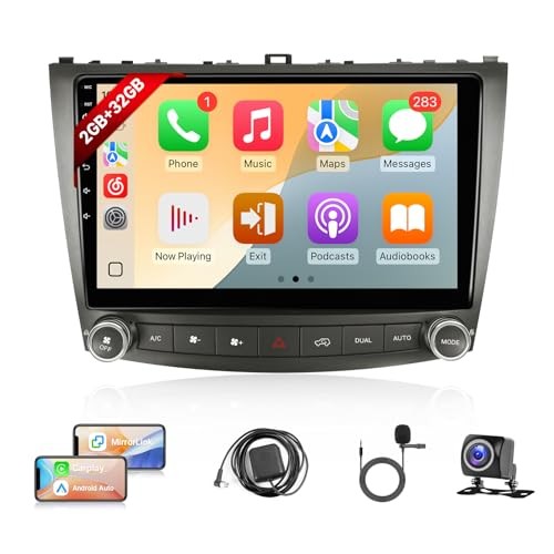 2+32GB Upgrade Car Radio for Lexus IS250 IS300 IS350 2006-2012 4-Core, 2+32GB