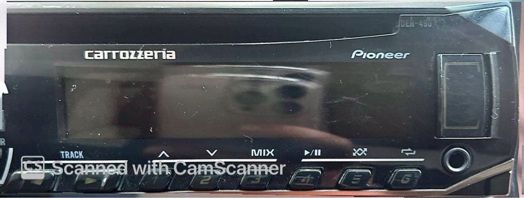 carrozzeria Pioneer DEH-490 1DIN Car Audio Unit Tested