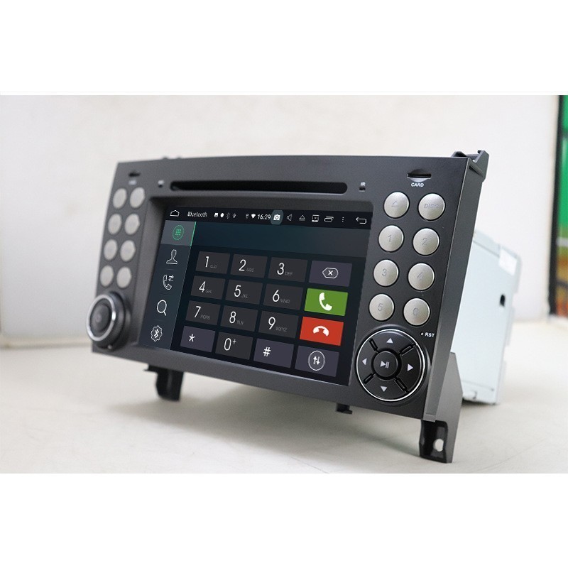 7″ Android 14 CarPlay Radio For Mercedes-Benz SLK R171 04-12 GPS 8+128G Stereo