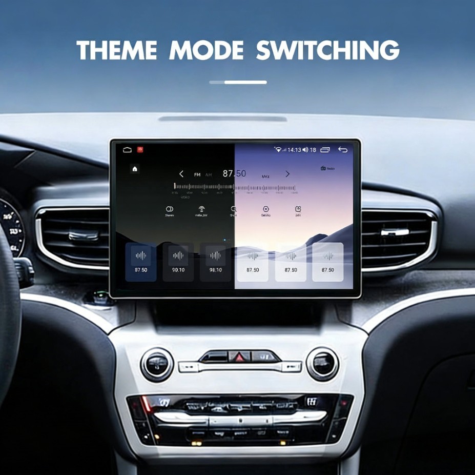 12.5″ Android Car Radio Stereo Carplay GPS SWC Navi For Ford Explorer 2021-2025