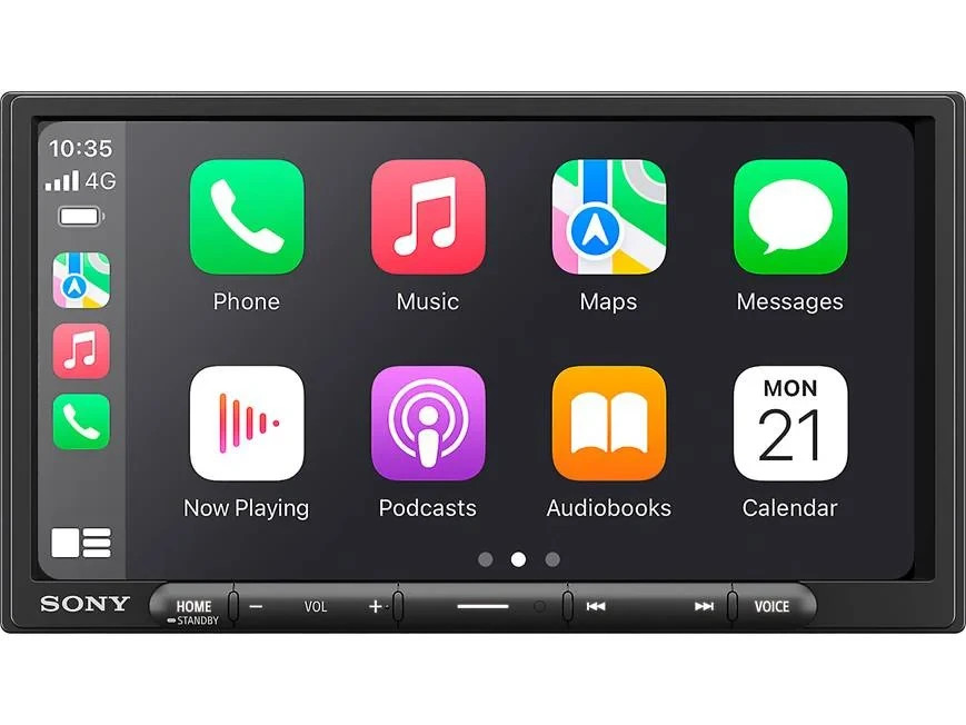 Sony XAV-AX4000 7″ AM FM Bluetooth Car Stereo | Wireless Car Play & Android Auto