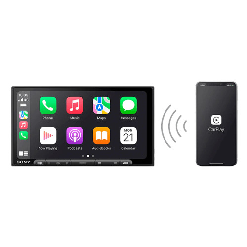 Sony XAV-AX6000 Car Stereo Upgrade To Suit Holden Barina Spark 2010-2012 MJ