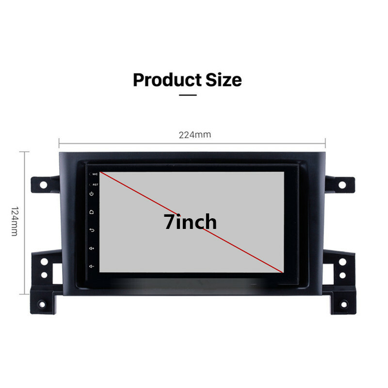 Android Car Radio 7″ Quad Core Wifi Bluetooth Video Audio Multimedia for Grand