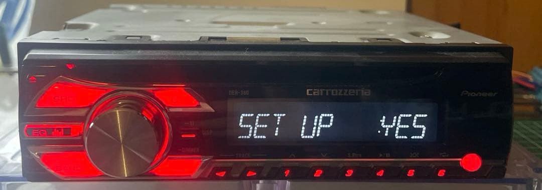 Pioneer Carrozzeria DEH380 Car Stereo CD Player Used Japan Japan