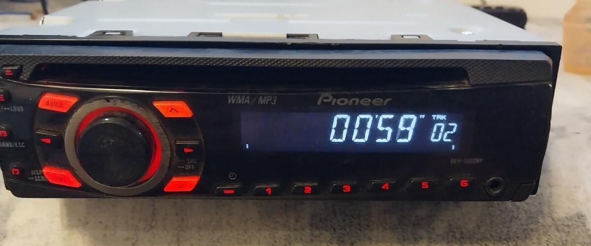 Pioneer DEN-1300MP Faceplate Only (Used).