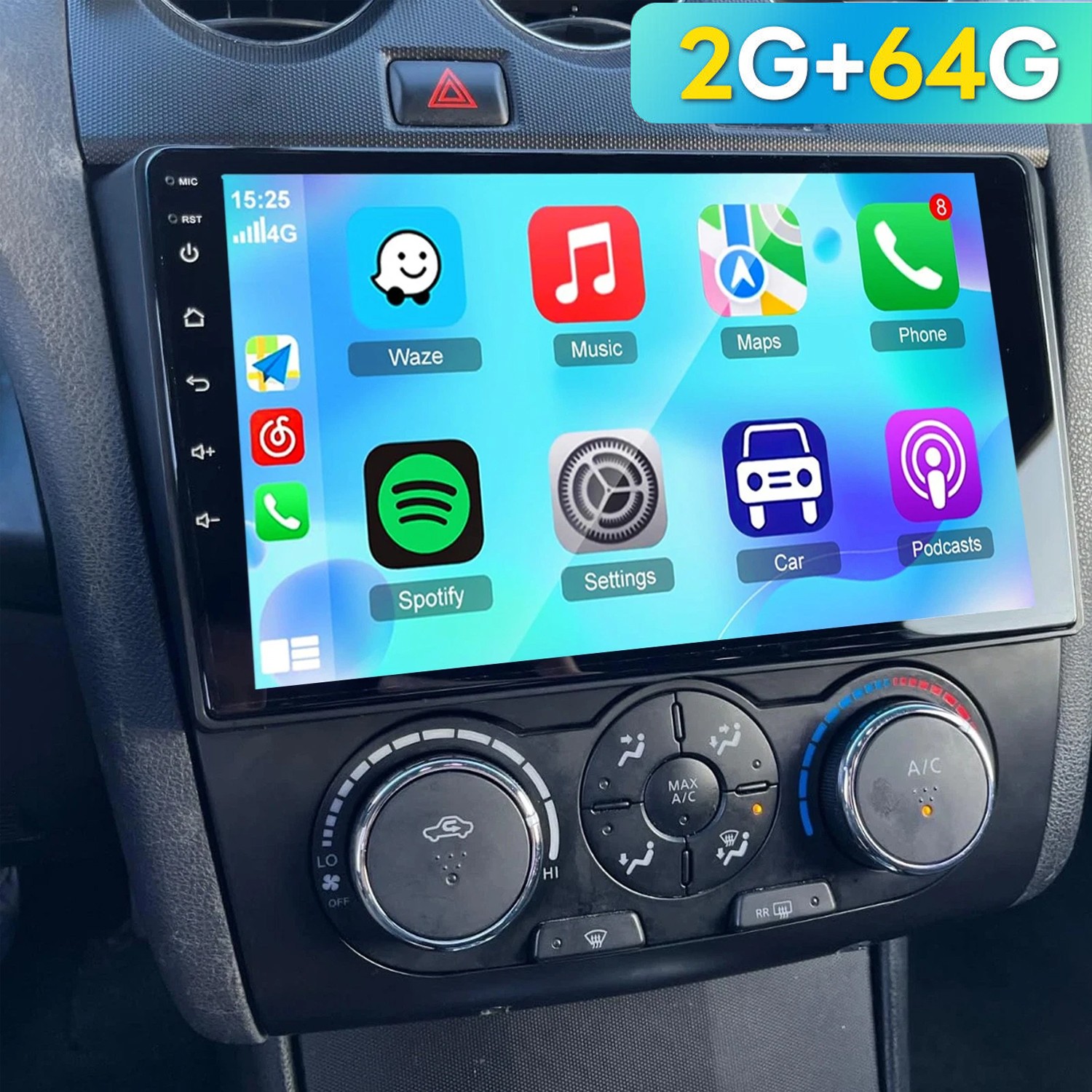 9″ Car Stereo Radio GPS Navi DSP For Nissan Altima Teana 2008-2012 Apple Carplay