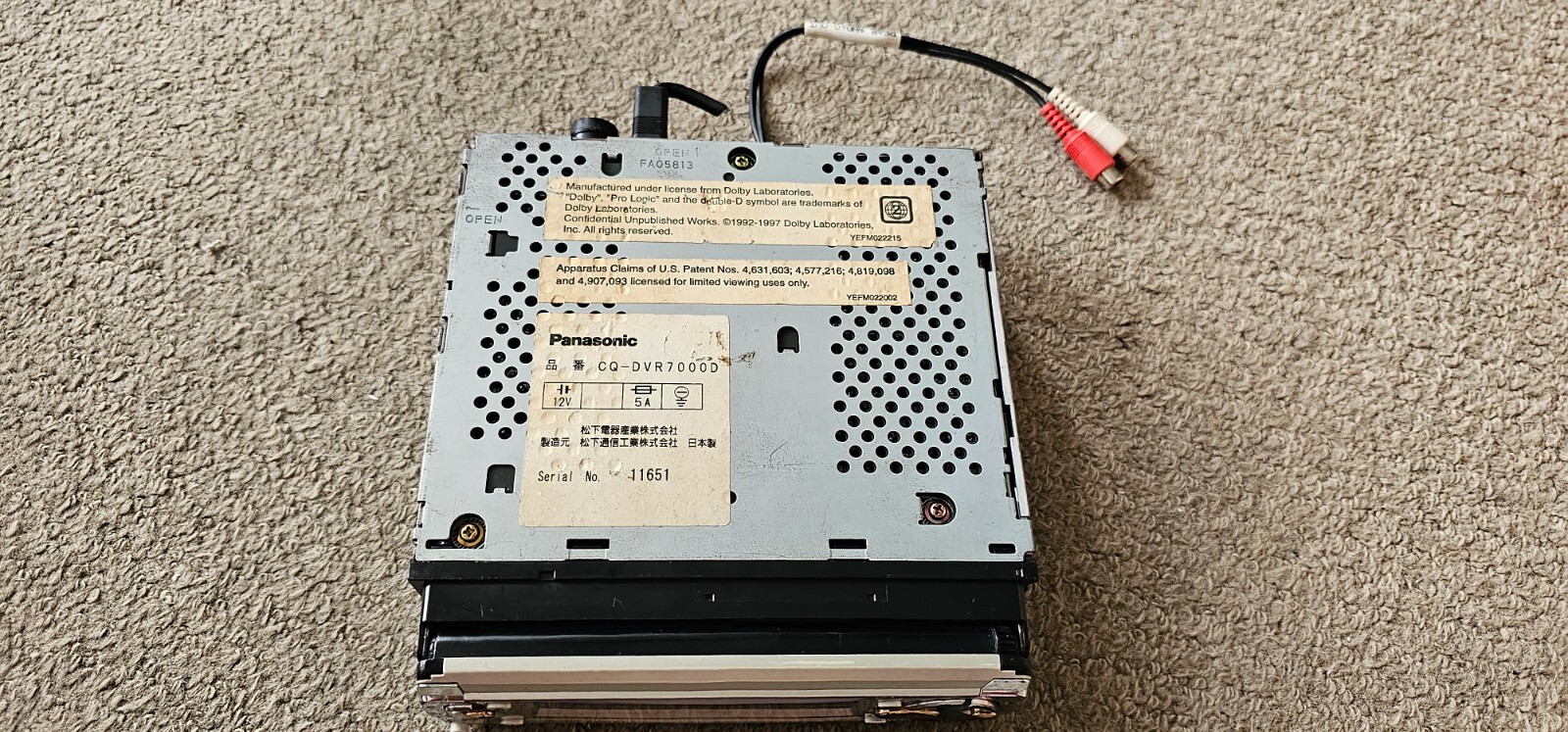 Panasonic CQ DFX 683D