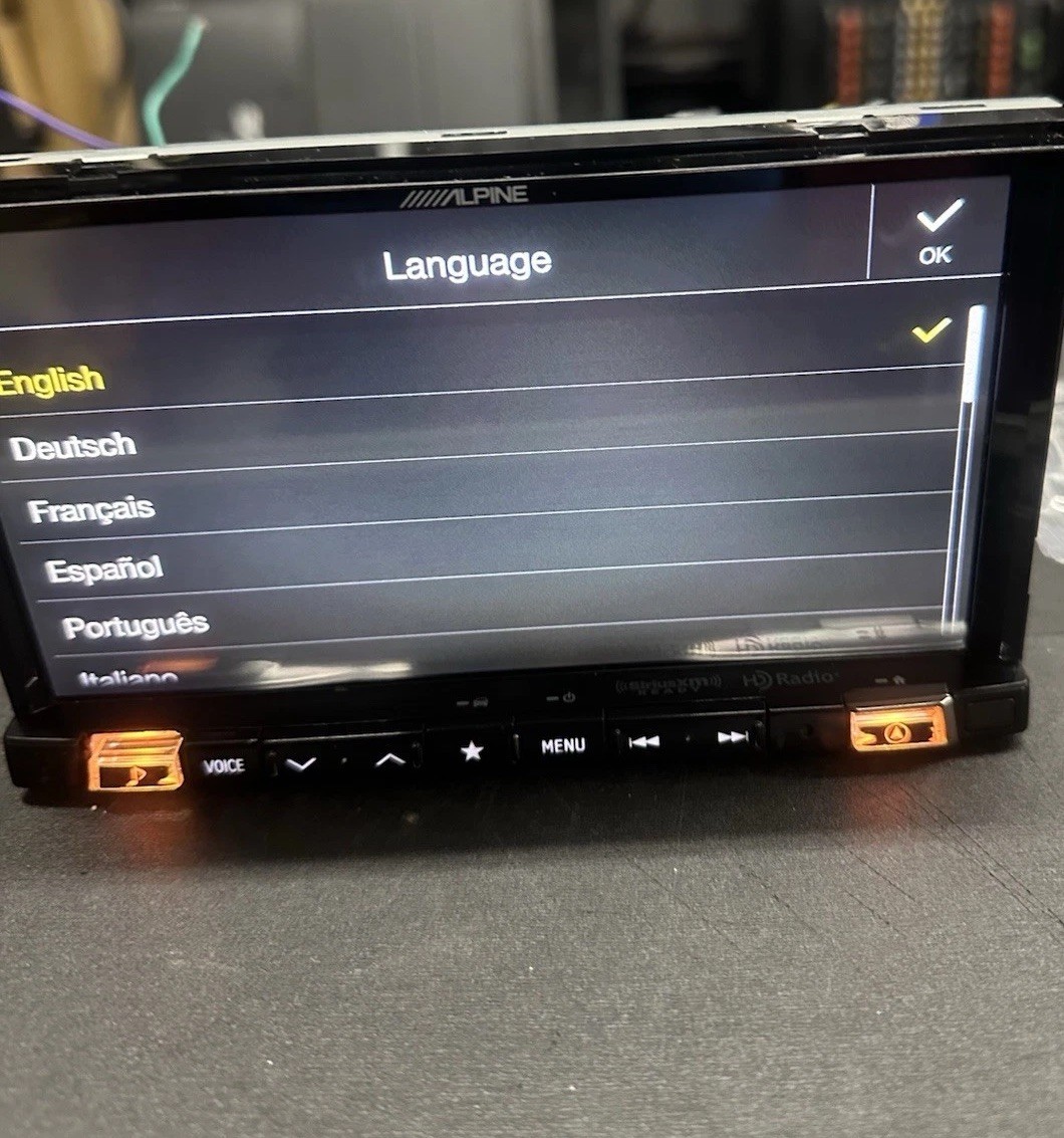 💥GOOD💥ALPINE INE-W977HD 7″ Digital Media GPS NAVIGATION RECEIVER 💥TESTED💥
