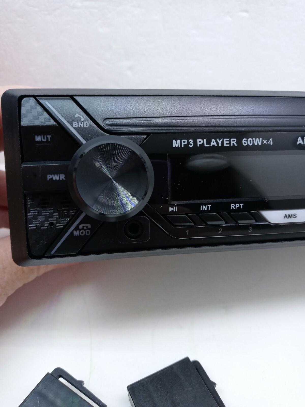 Car MP3 Player with USB/SD Port 60Wx4, LED display, Remote control,AUX input NEW