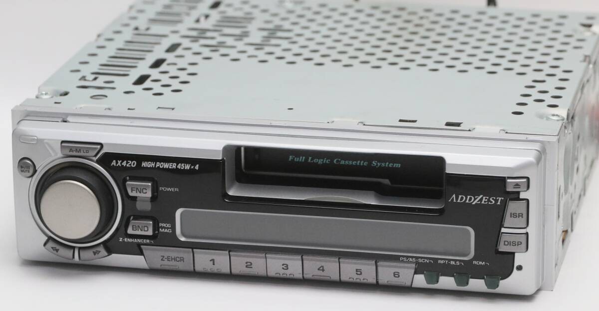 Clarion ADDZEST AX420 1DIN Cassette Car Audio Player as is C-BUS Compatible