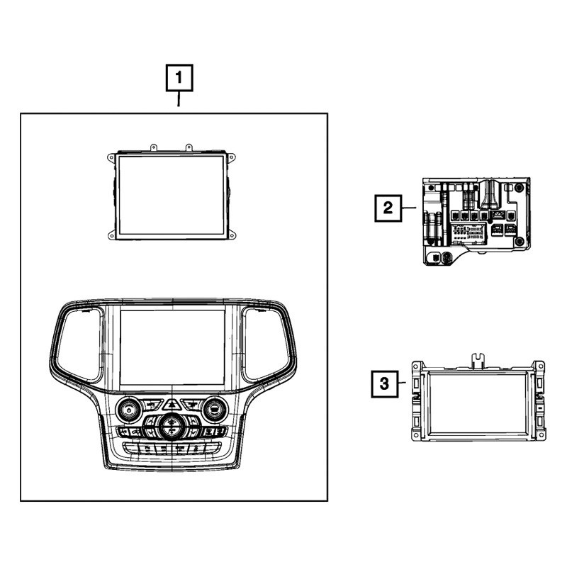 Mopar Multi Media Radio