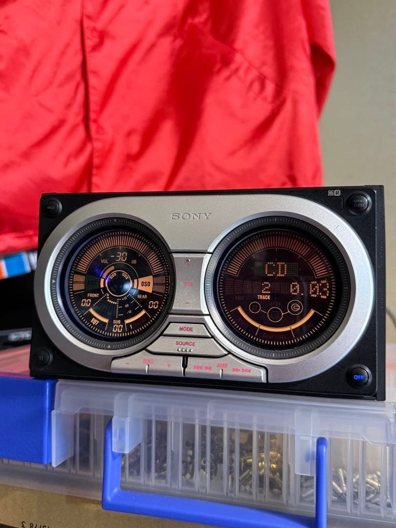 Sony WX-7700MDX 2DIN CD MD Head Unit JDM Vintage CD Tested MD Used