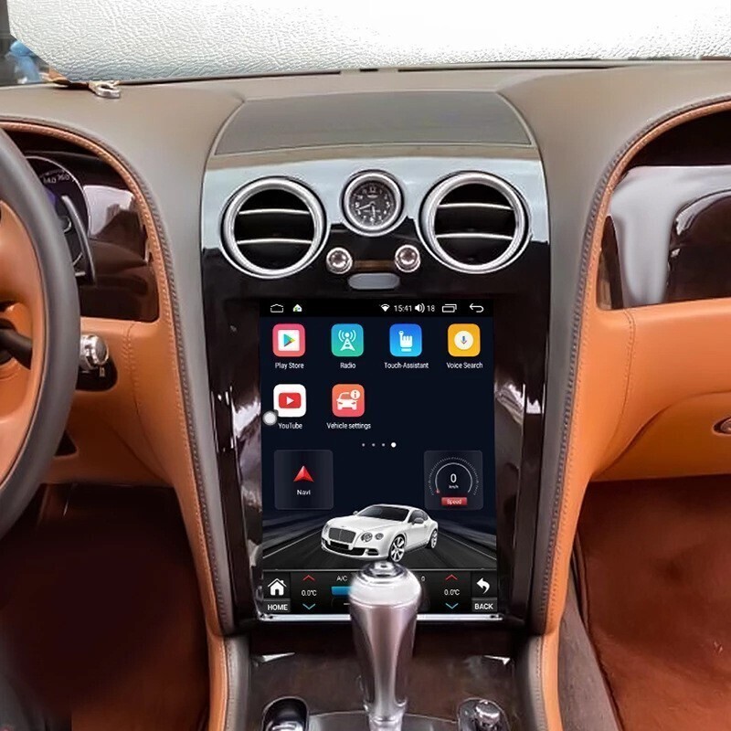 12.1″ For 2004-12 Bentley Flying Spur Continental Car Radio Stereo Carplay 4+64G