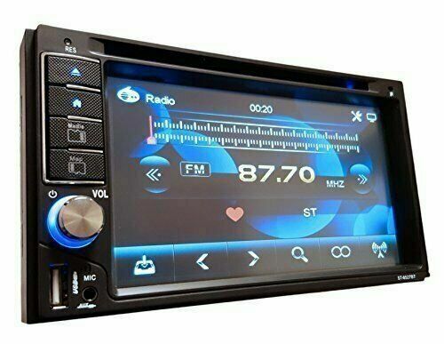 ST-6527BT SoundXtreme Double Din DVD Receiver with Bluetooth + XV30BK Camera