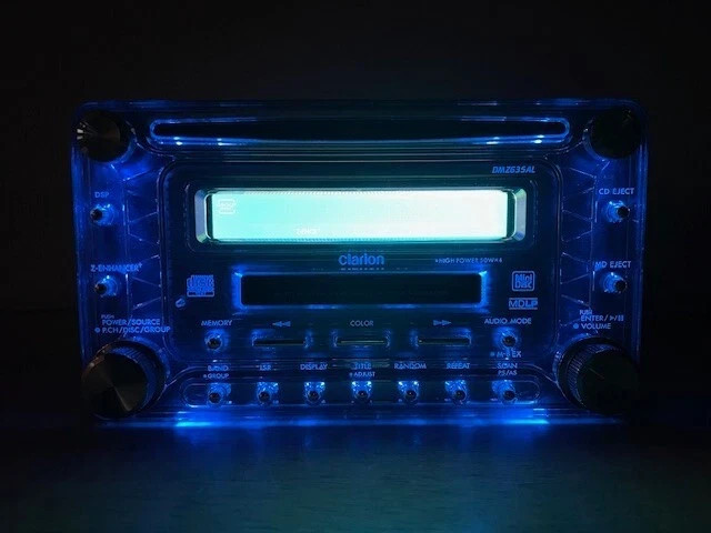 Clarion ADDZEST DMZ635 2DIN CD MD Car Audio Player JDM Tested
