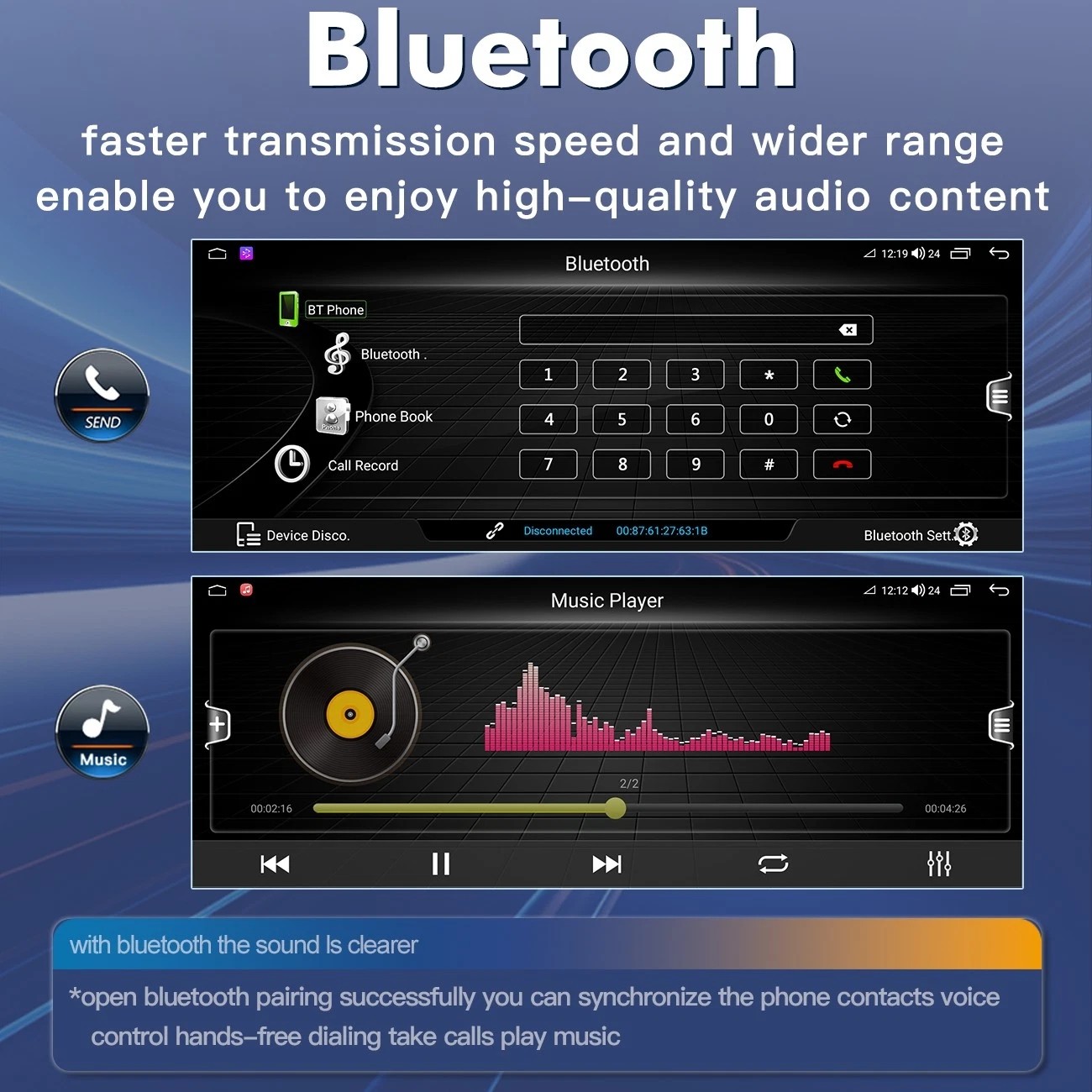 12.3″ Car Radio Wireless Android Auto CarPlay Navi 8-Core 8+64GB For Audi A4 A5