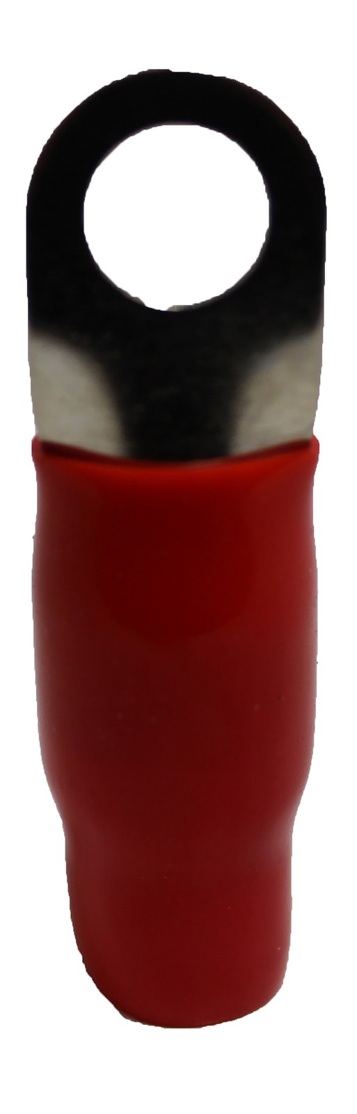 XS Power 10pk, 5 Red 5 Black 4 AWG 10.5MM Ring Terminals Nickel Plated RT4L-RDBK