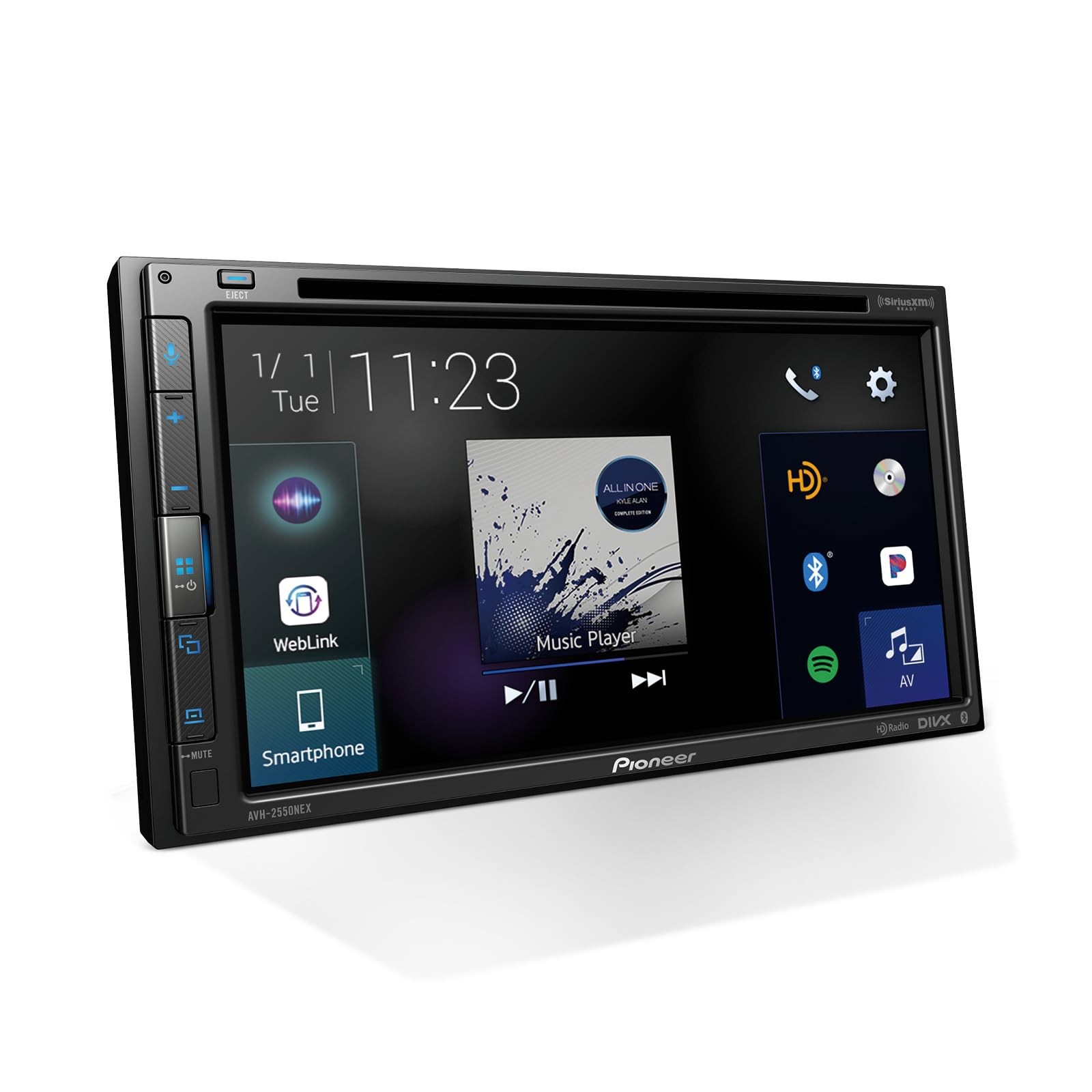 Pioneer AVH-2550NEX 6.8″ Car Stereo + LPCAM2PROHD Backup Camera | Apple CarPlay
