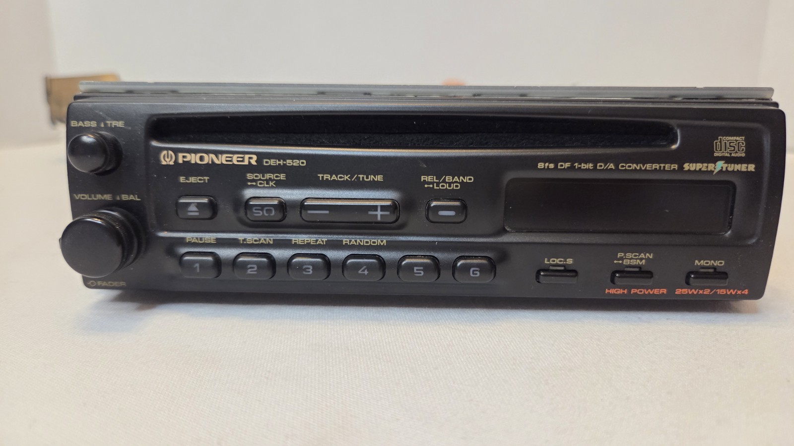 Pioneer DEH-P520 Car CD Player Receiver Head Unit