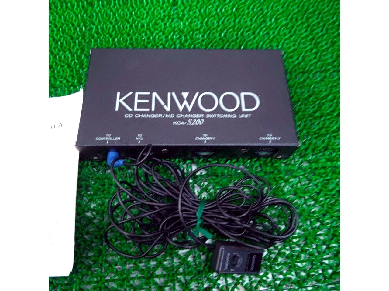 Kenwood KCA-S200 Car Stereo Receiver Tested Working w/ Manual