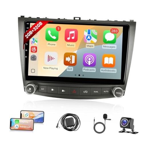 2+32GB Upgrade Car Radio for Lexus IS250 IS300 IS350 2006-2012 4-Core, 2+32GB