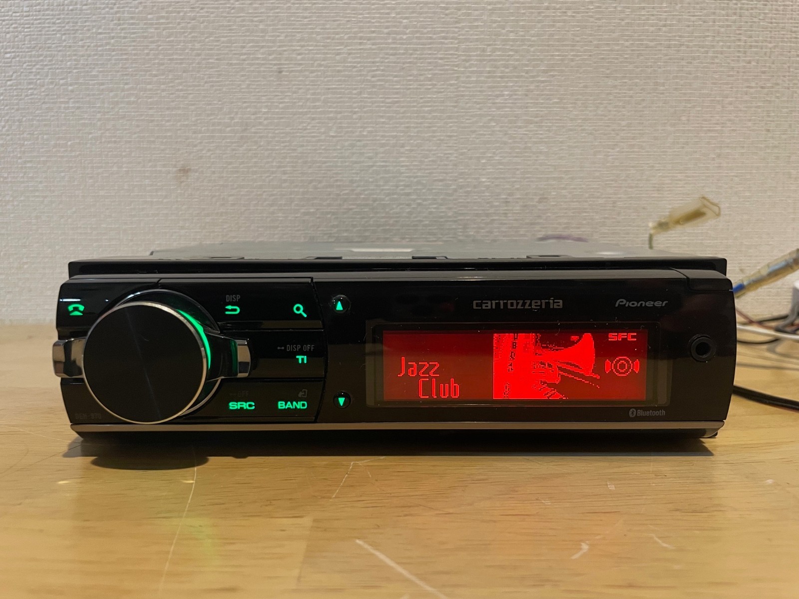 Carrozzeria Pioneer DEH-970 1DIN CD/Bluetooth/USB/AUX Car Audio Tested Working