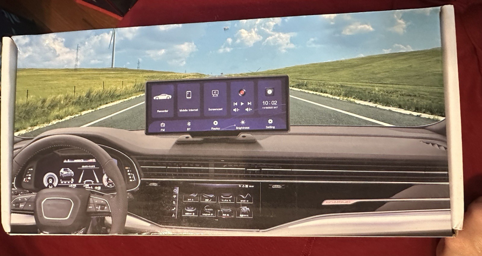 Portable Car MP5 Player Wireless Caplay 10.26 Inch Touch Screen
