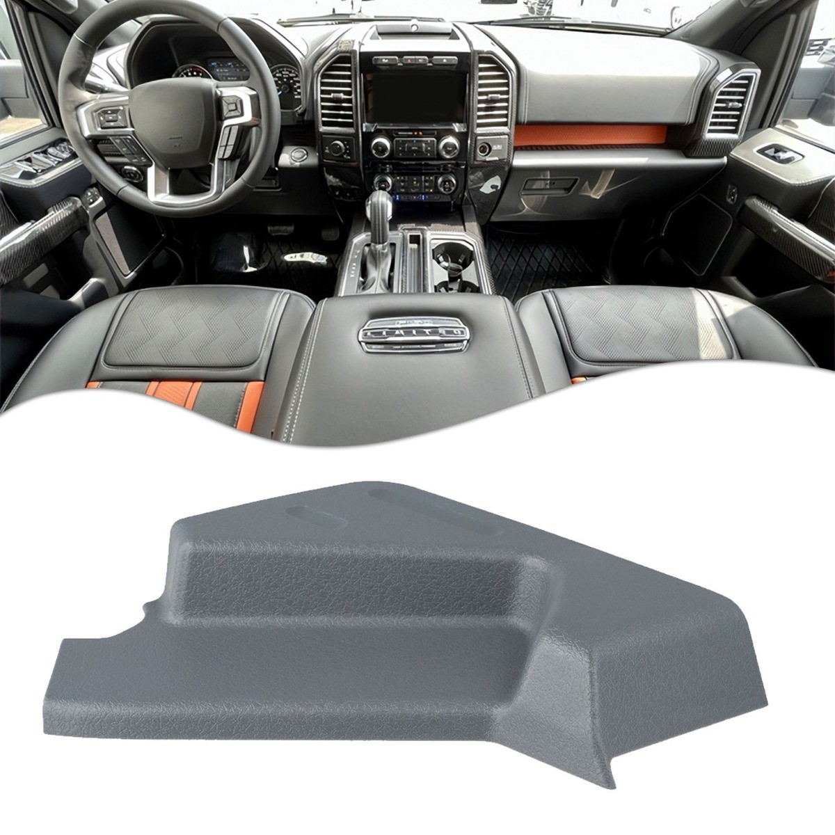 For Ford F150 11-14 Front LH Driver Seats Side Trim Panel Cover BL3Z1561693AB