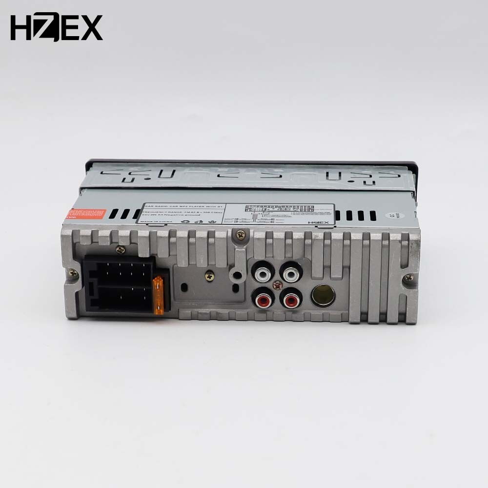 HZEX Single Din Bluetooth Car Stereo, Mechless Media Player AM/FM/USB/SD/AUX