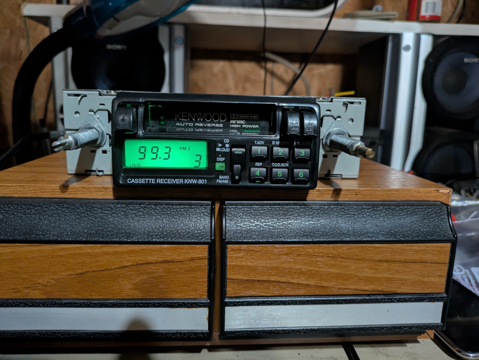 VTG Rare 90s Flagship Kenwood KRC 3006 Audio Car Stereo Radio CD Changer Control