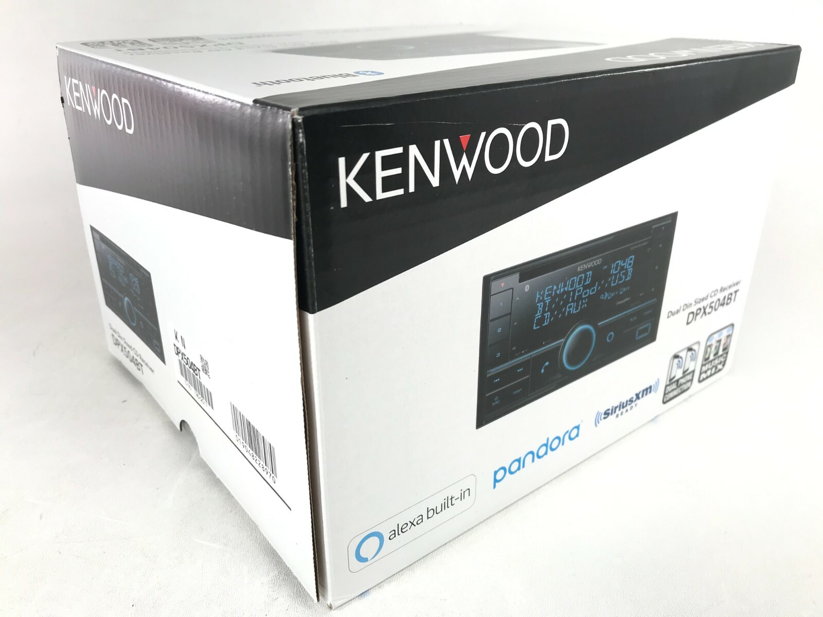 Kenwood DPX504BT Bluetooth CD MP3 Alexa iPhone Android Pandora AM FM XM USB Aux