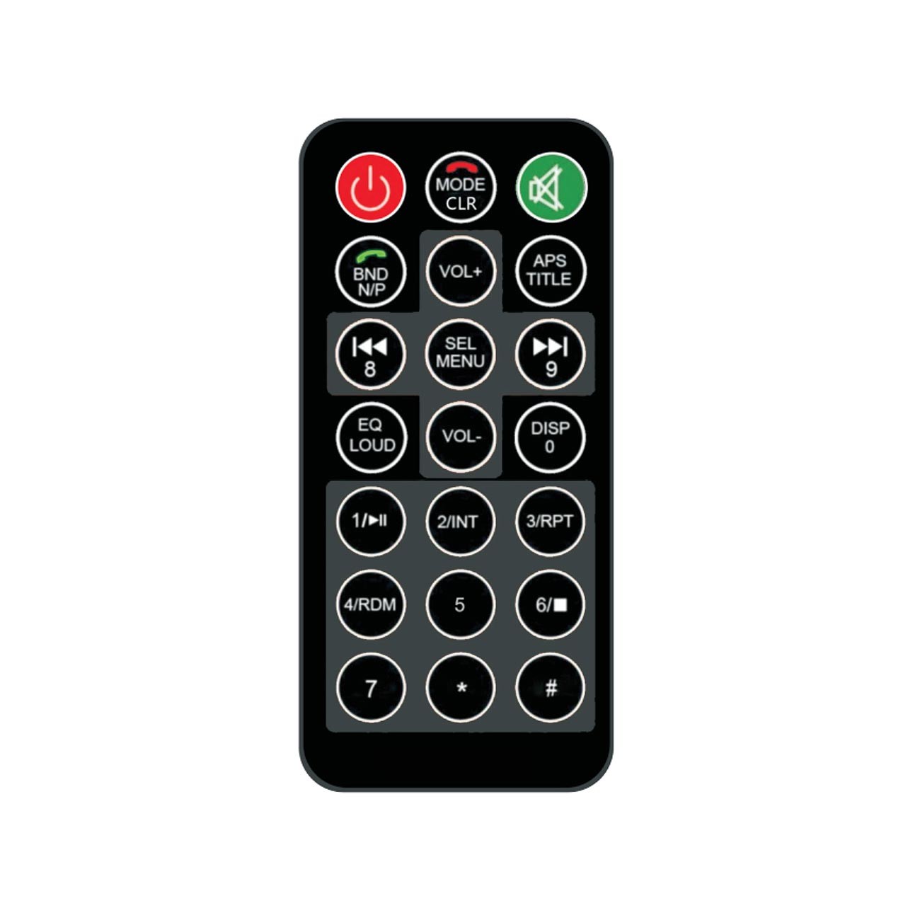 Blaupunkt Detachable Face Mechless AM/FM Receiver with Bluetooth USB/SD Inputs &