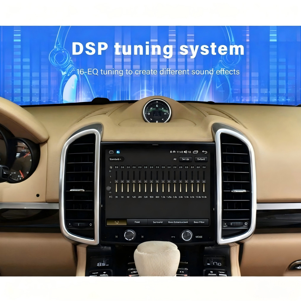 8.4″ Android Navigation Car GPS Stereo Radio For Porsche Cayenne 2010-2017 128G