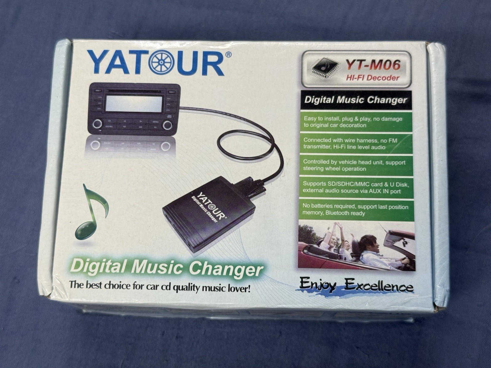 Yatour M06 Digital Music Changer For Alpine AI-NET IDA/TDA/CDA-78XX Series Radio
