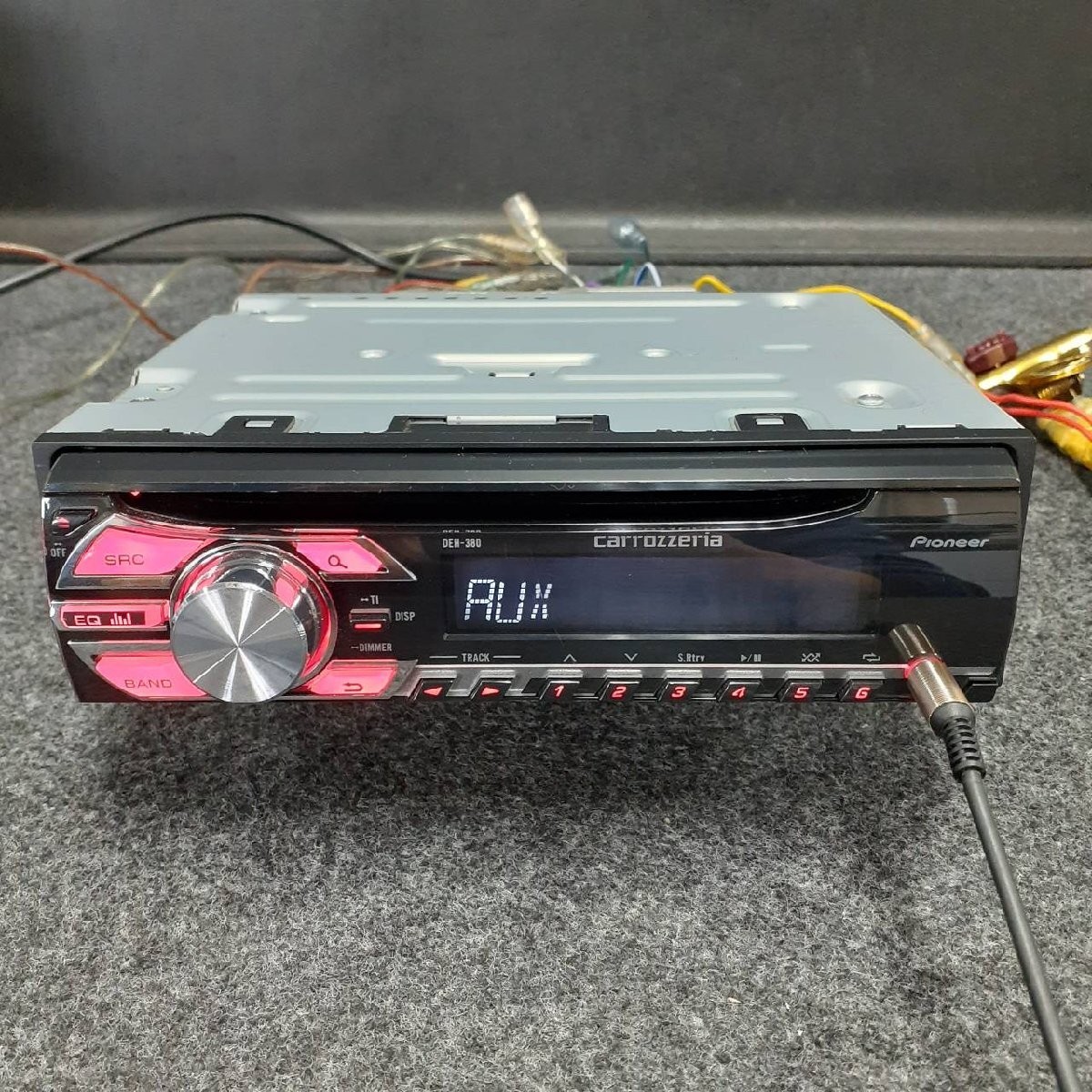 Carrozzeria DEH-380 AUX CD Player 1DIN Audio JAPAN